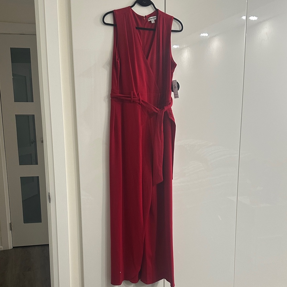 Shelby & Palmer Vibrant Red Maxi Dress
